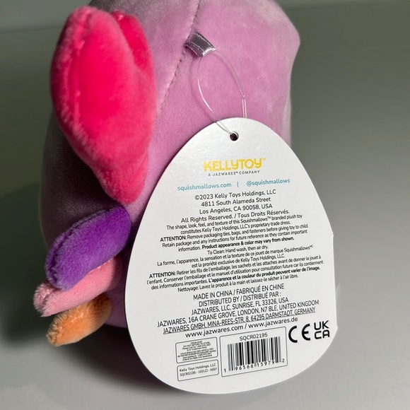 Squishmallows Cailey the Crab Stuffed Plush 5" - Picture 5 of 9